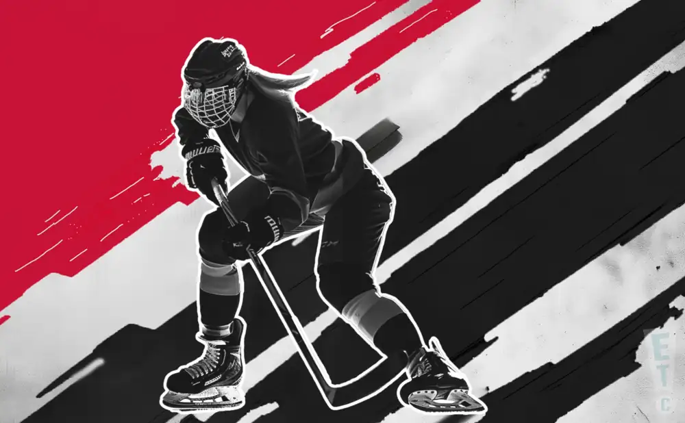 an ottawa pwhl female ice hockey player 